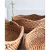 RATTAN FLOWER SHAPED BASKET