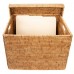 RATTAN BASKET WITH LID