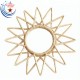 RATTAN MIRROR