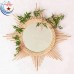 RATTAN MIRROR