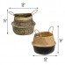 SEAGRASS BELLY BASKET