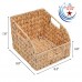 WATER HYACINTH TRAPEZOID BASKET