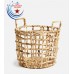 SET OF WATER HYACINTH BASKET