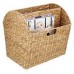 WATER HYACINTH MAGAZINE BASKET