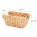 WATER HYACINTH TRAPEZOID BASKET