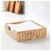 WATER HYACINTH TRAY BASKET