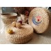 WATER HYACINTH ROUND CUSHION