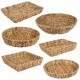 WATER HYACINTH TRAY BASKET